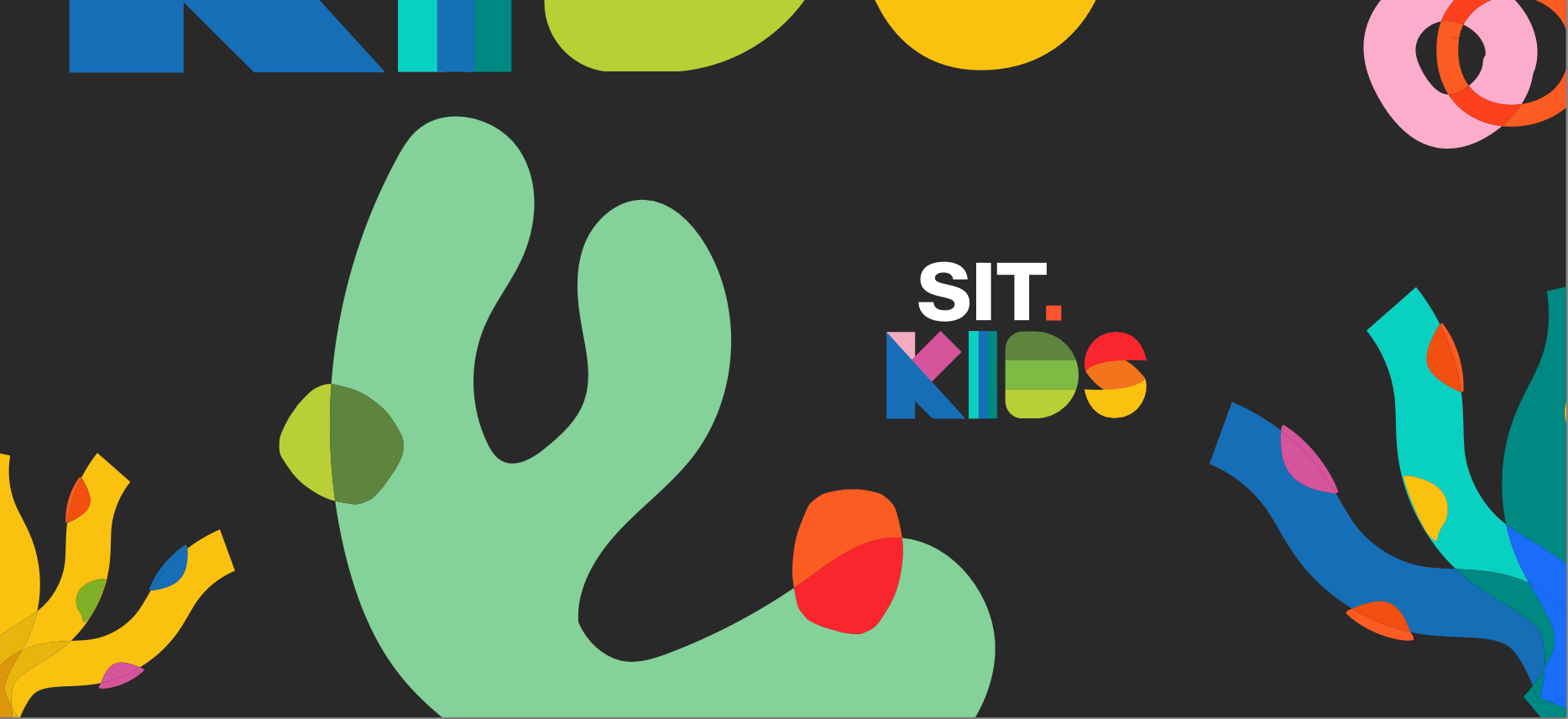 Diseño abstracto de sit.kids